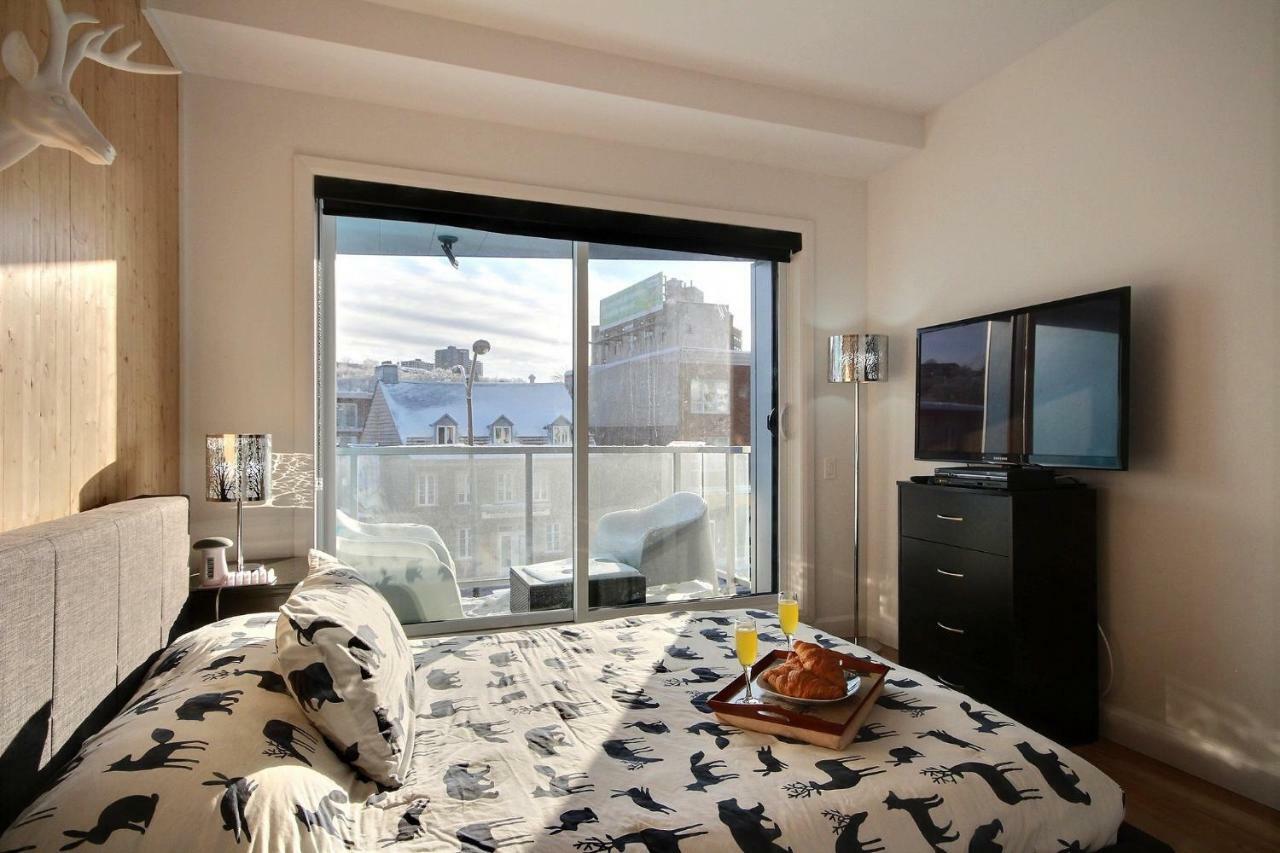 Le Kameleon 318 : Interieur Parking, Rooftop Terrace, Gym 퀘벡 외부 사진